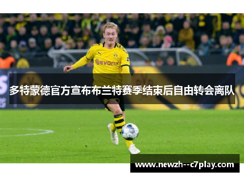 多特蒙德官方宣布布兰特赛季结束后自由转会离队 多特蒙德官方宣布布兰特赛季结束后自由转会离队